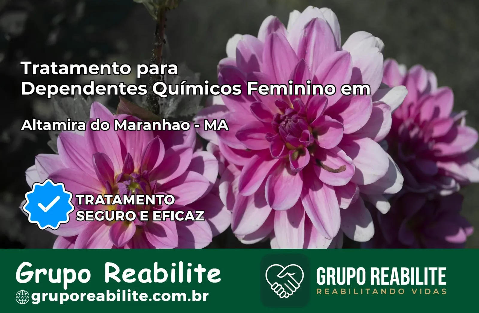 Tratamento para Dependentes Químicos Feminino em Altamira do Maranhão – MA