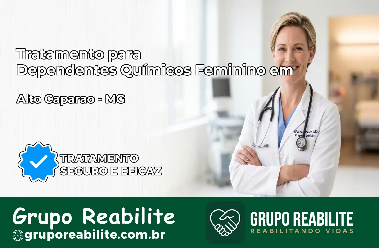 Tratamento para Dependentes Químicos Feminino em Alto Caparaó – MG