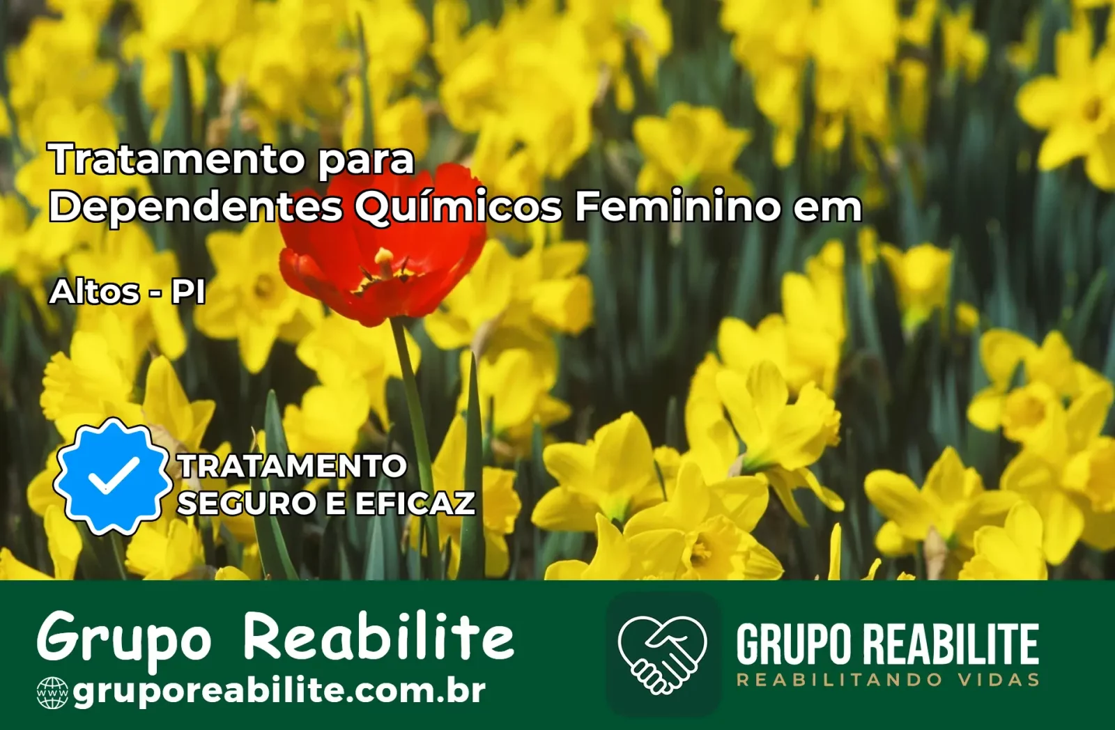 Tratamento para Dependentes Químicos Feminino em Altos – PI