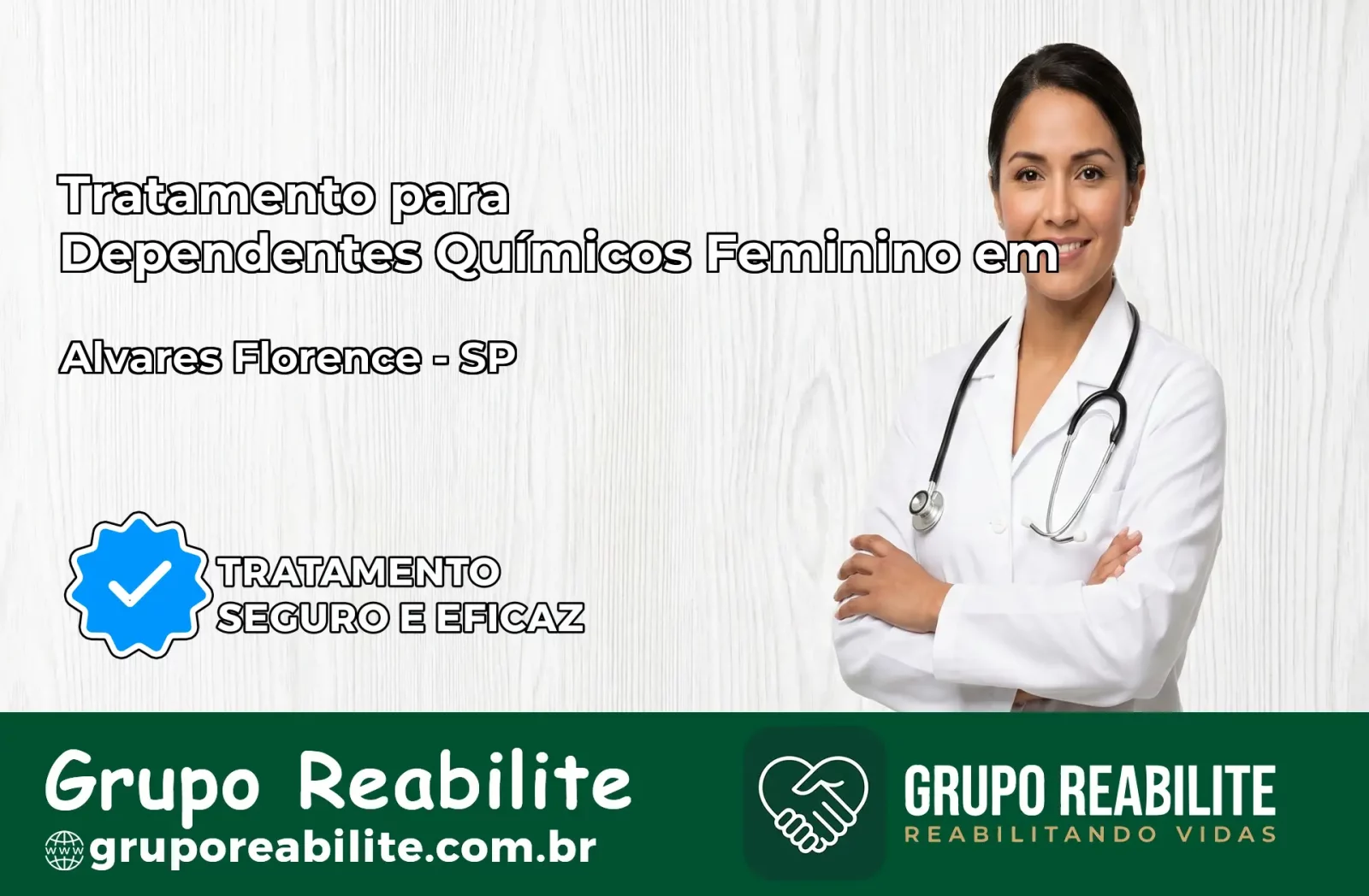 Tratamento para Dependentes Químicos Feminino em Álvares Florence – SP