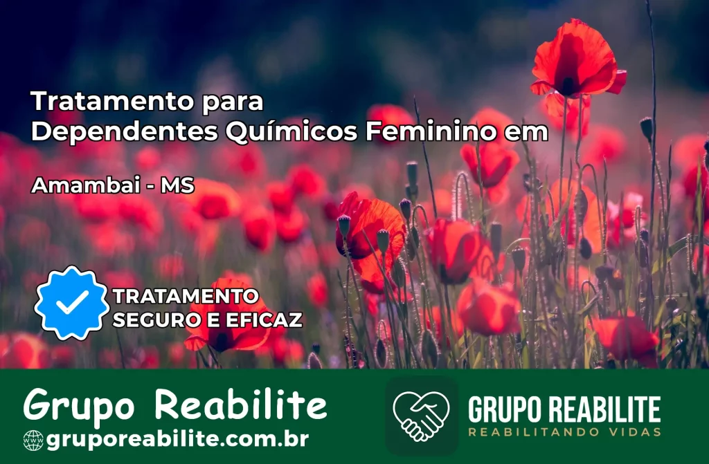 Tratamento para Dependentes Químicos Feminino em Amambai – MS