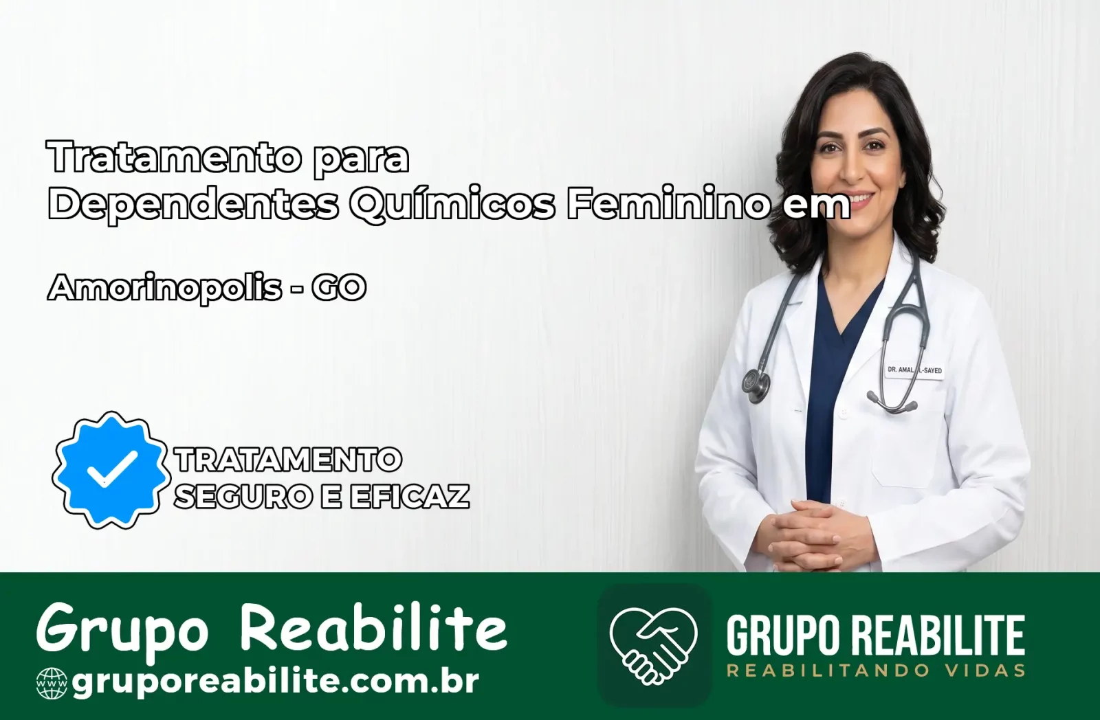 Tratamento para Dependentes Químicos Feminino em Amorinópolis – GO