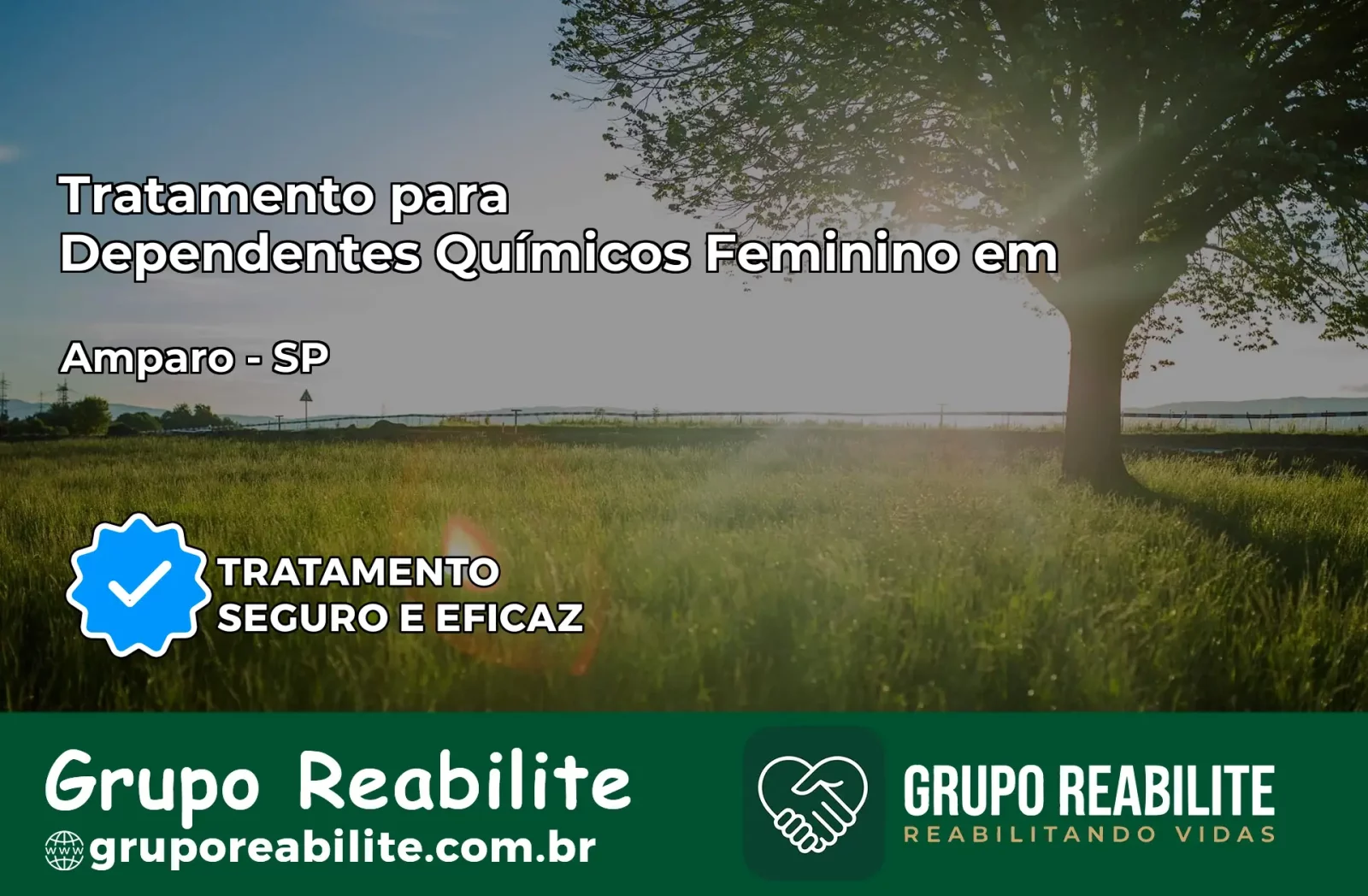 Tratamento para Dependentes Químicos Feminino em Amparo – SP