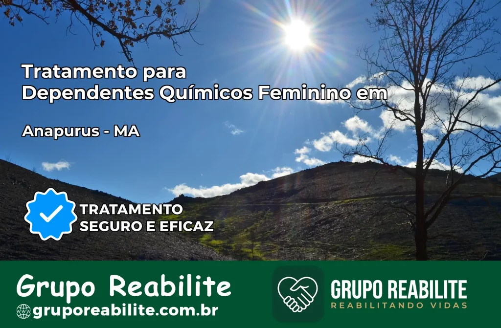 Tratamento para Dependentes Químicos Feminino em Anapurus – MA