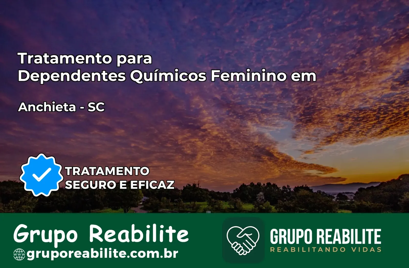 Tratamento para Dependentes Químicos Feminino em Anchieta – SC