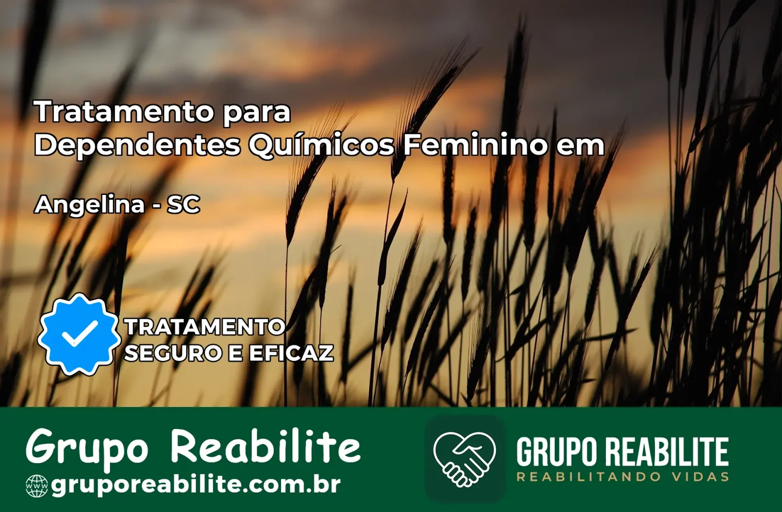 Tratamento para Dependentes Químicos Feminino em Angelina – SC