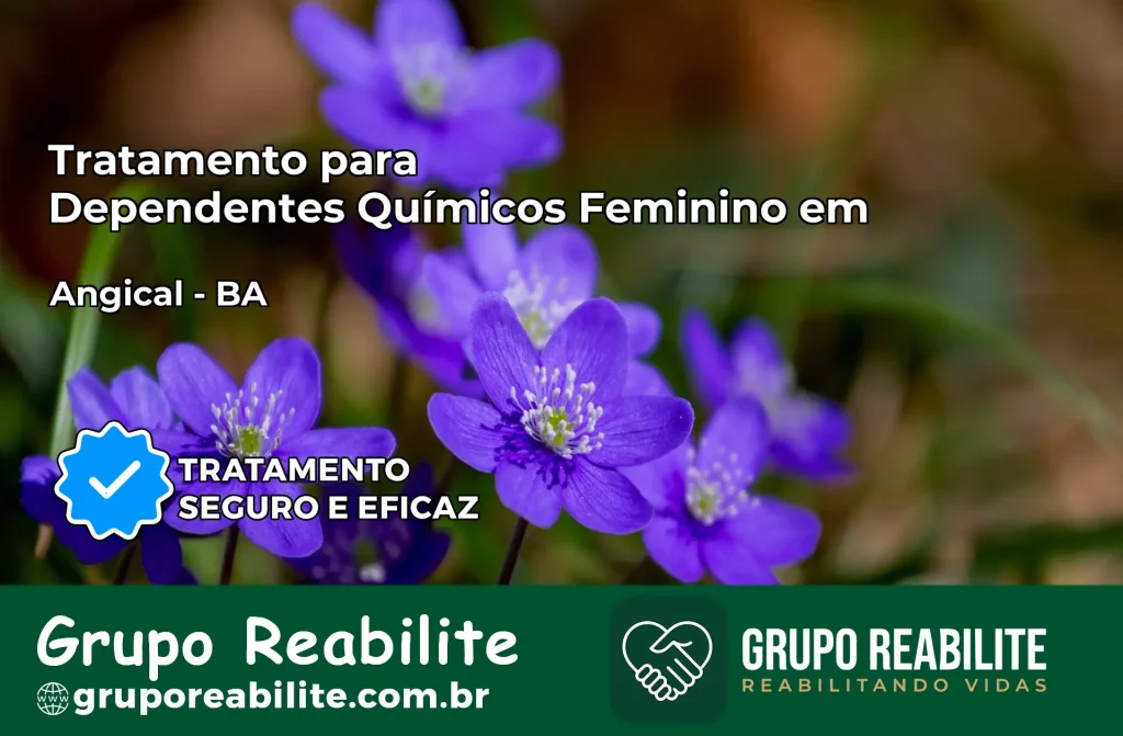 Tratamento para Dependentes Químicos Feminino em Angical – BA