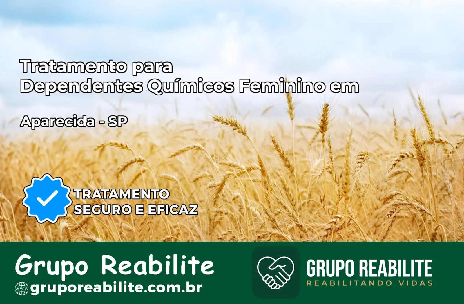 Tratamento para Dependentes Químicos Feminino em Aparecida – SP