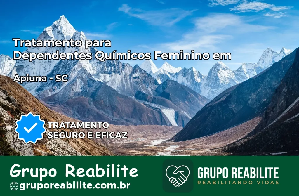 Tratamento para Dependentes Químicos Feminino em Apiúna – SC