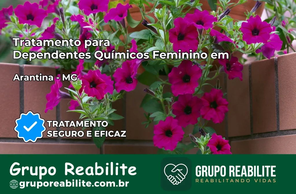 Tratamento para Dependentes Químicos Feminino em Arantina – MG