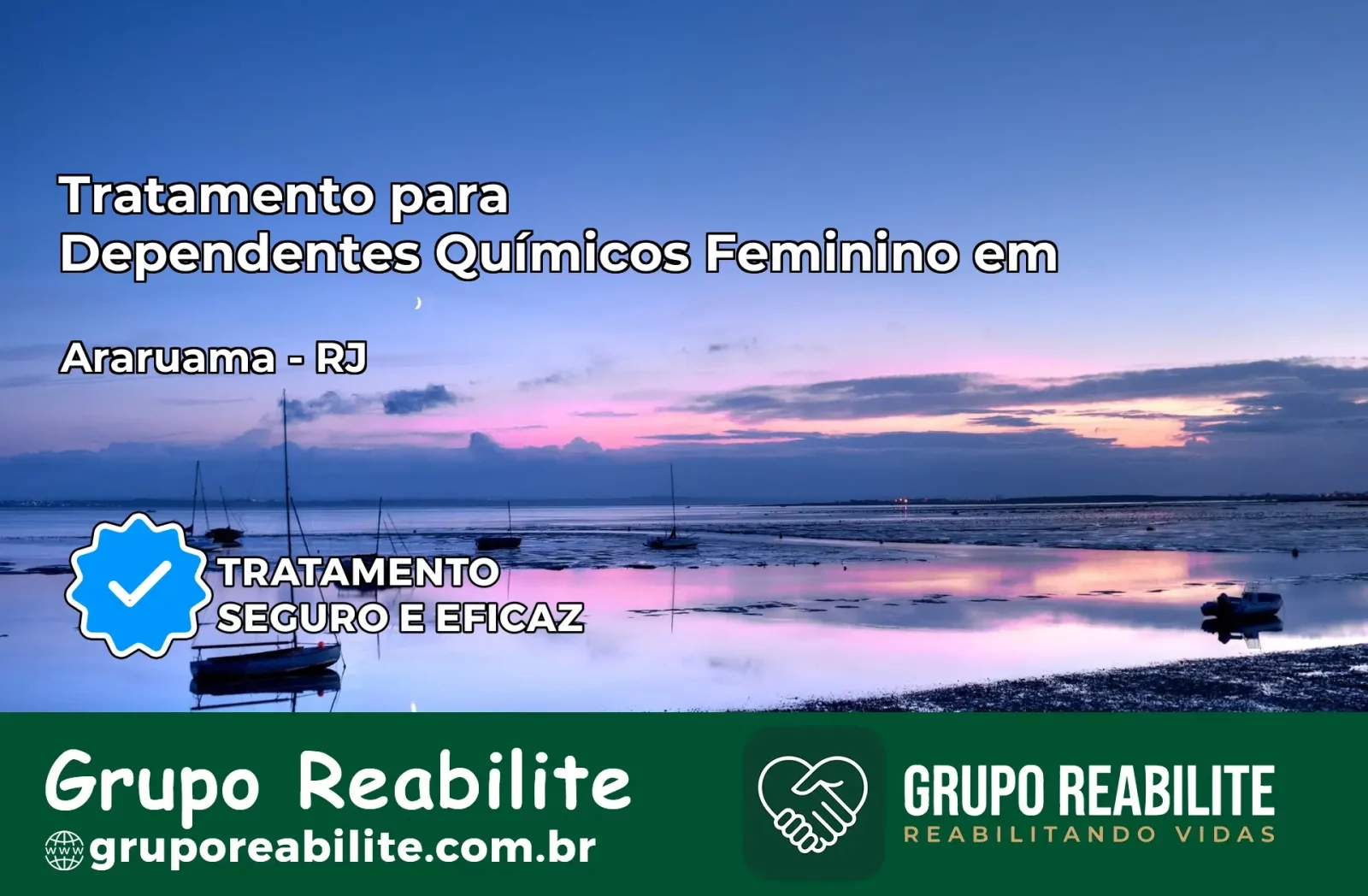 Tratamento para Dependentes Químicos Feminino em Araruama – RJ