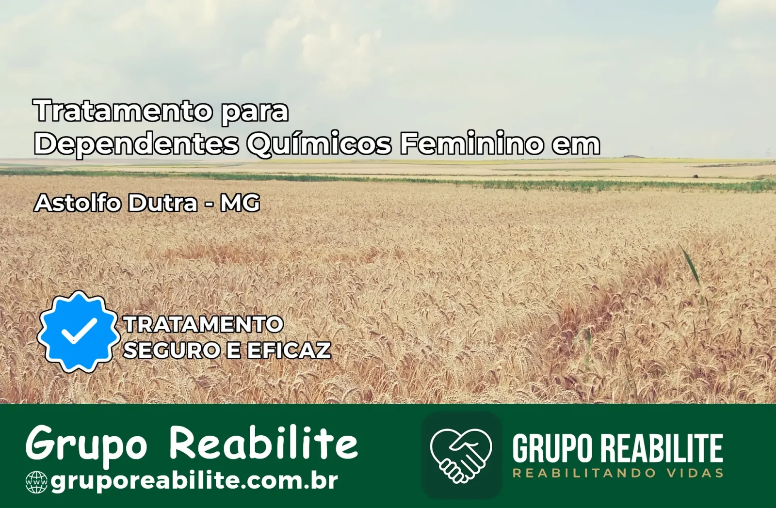 Tratamento para Dependentes Químicos Feminino em Astolfo Dutra – MG