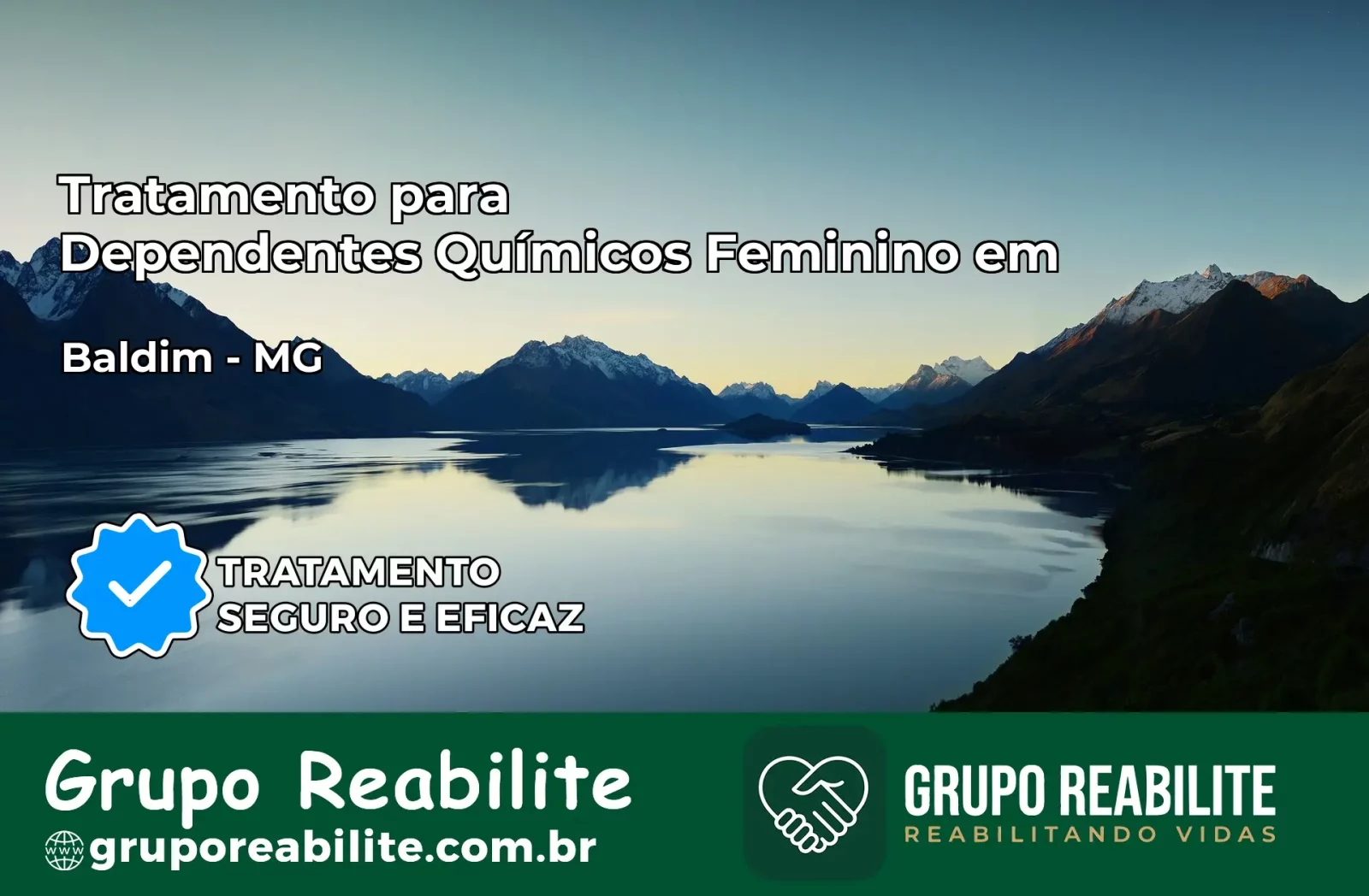Tratamento para Dependentes Químicos Feminino em Baldim – MG