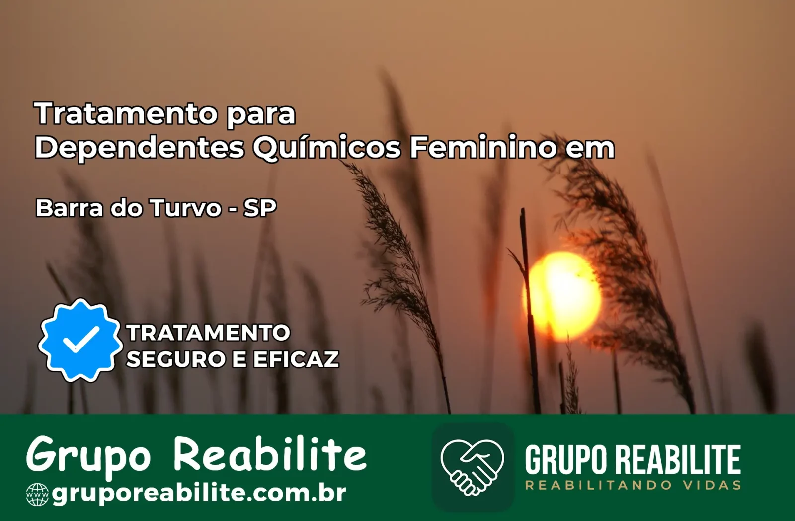 Tratamento para Dependentes Químicos Feminino em Barra do Turvo – SP