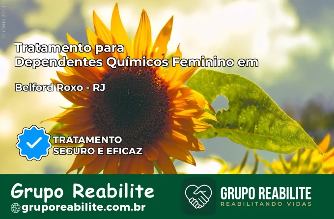Tratamento para Dependentes Químicos Feminino em Belford Roxo – RJ