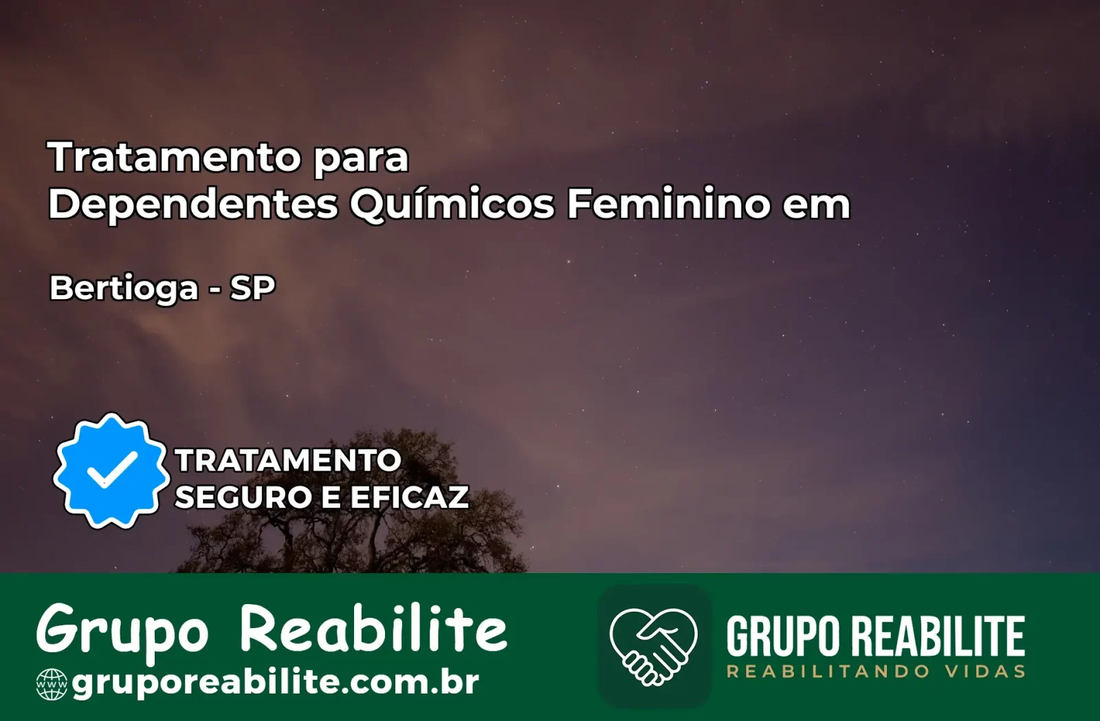 Tratamento para Dependentes Químicos Feminino em Bertioga – SP