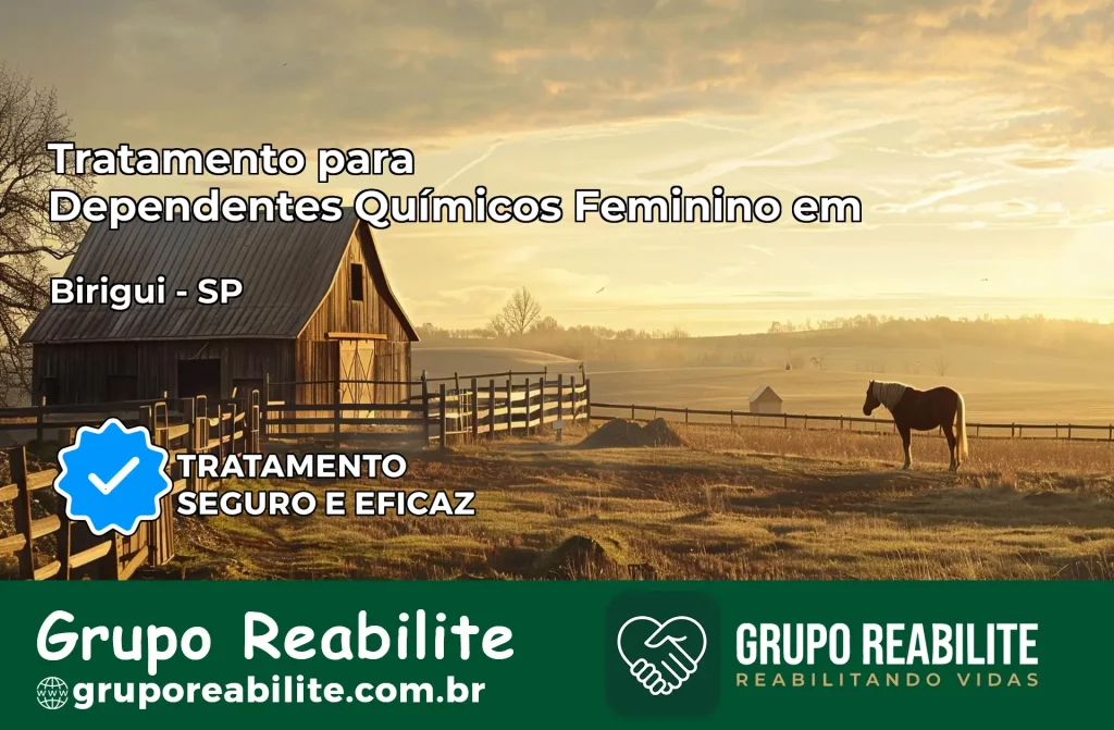 Tratamento para Dependentes Químicos Feminino em Birigui – SP