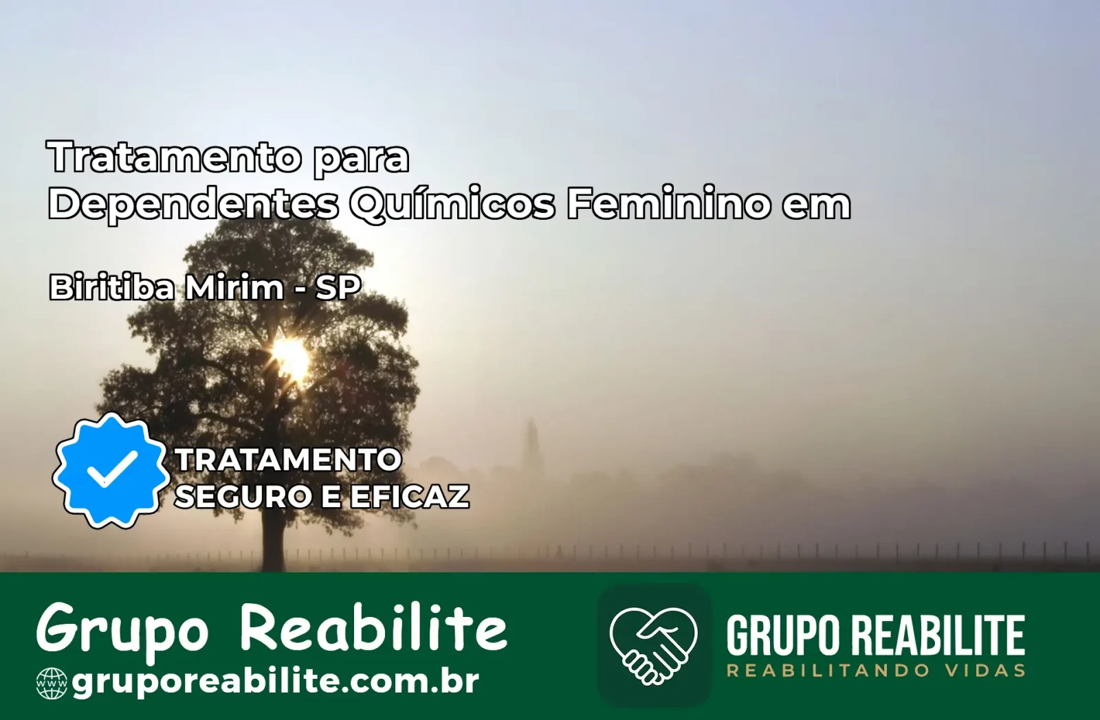 Tratamento para Dependentes Químicos Feminino em Biritiba Mirim – SP