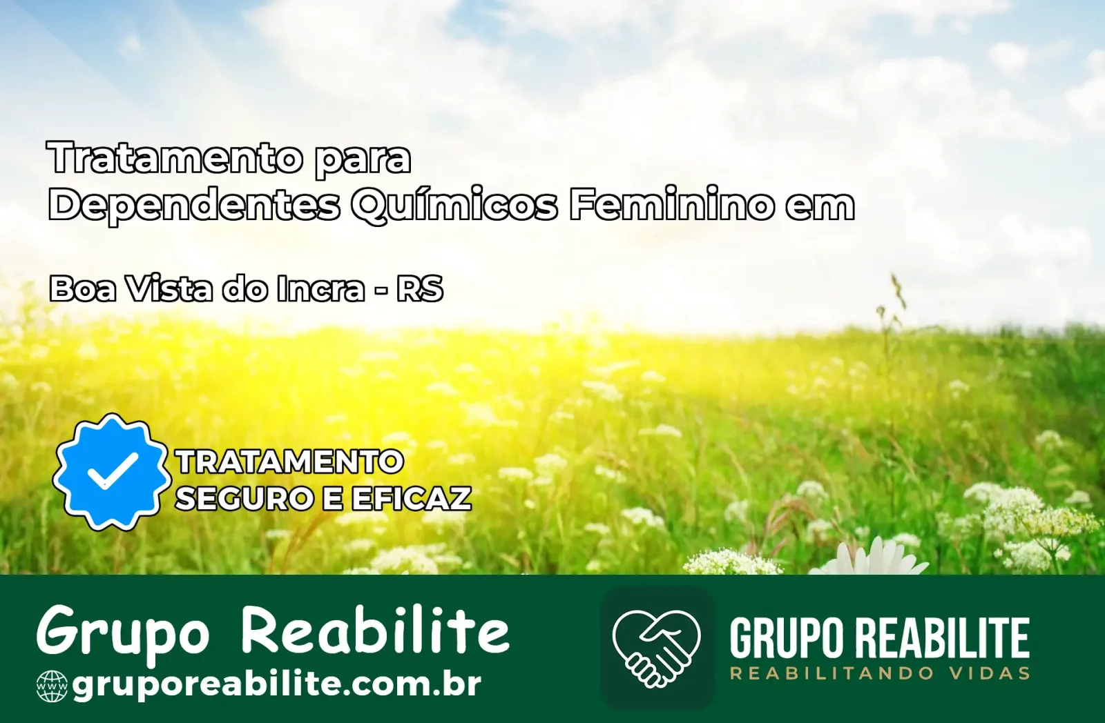 Tratamento para Dependentes Químicos Feminino em Boa Vista do Incra – RS