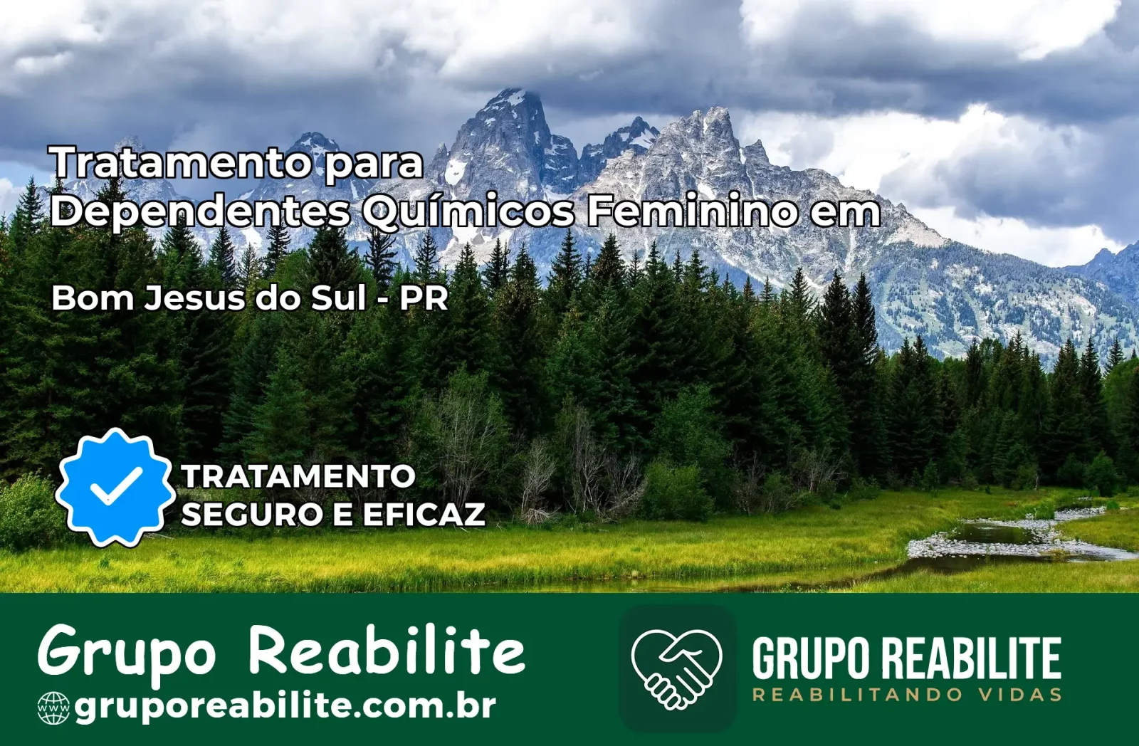 Tratamento para Dependentes Químicos Feminino em Bom Jesus do Sul – PR