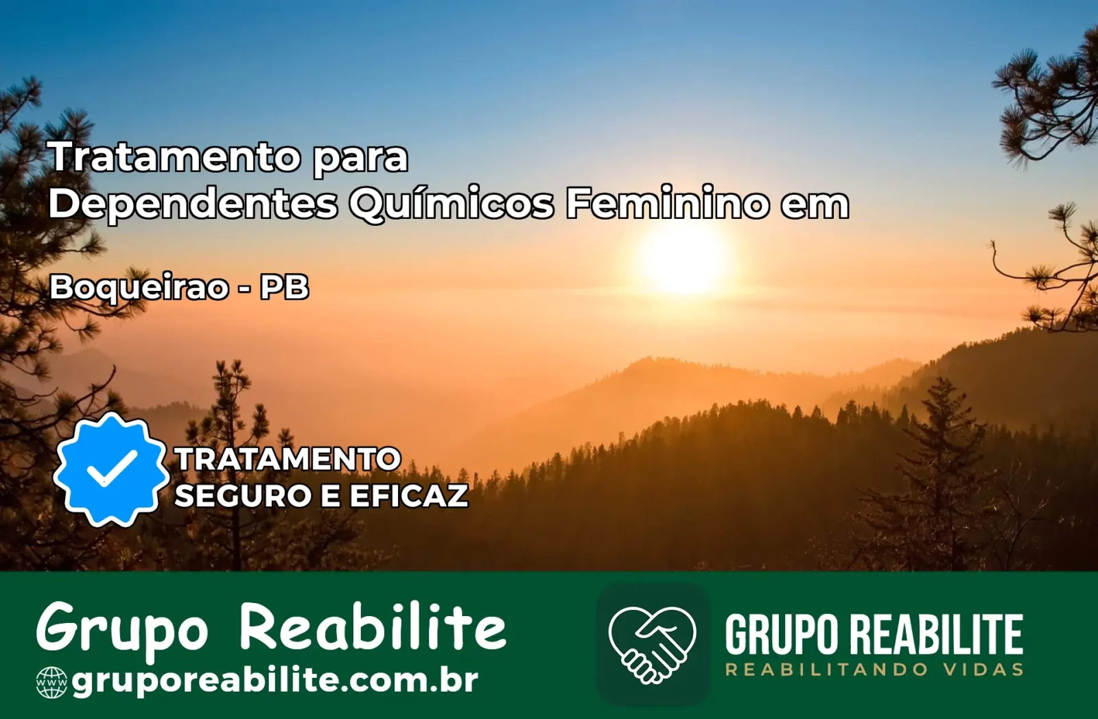 Tratamento para Dependentes Químicos Feminino em Boqueirão – PB