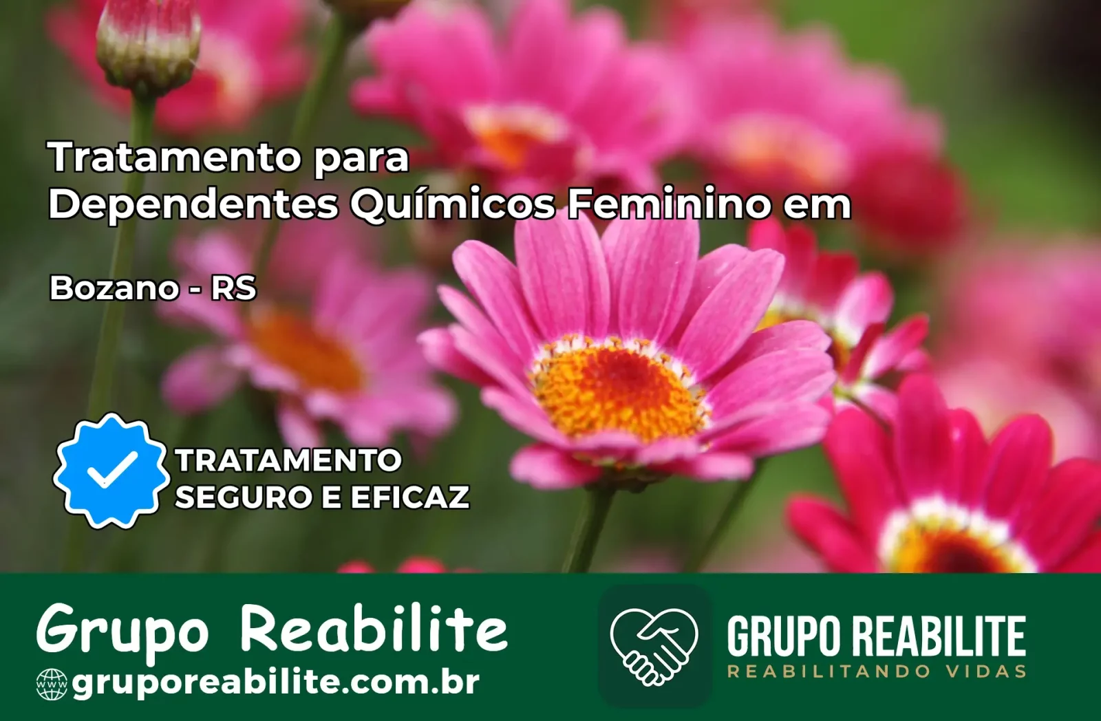 Tratamento para Dependentes Químicos Feminino em Bozano – RS
