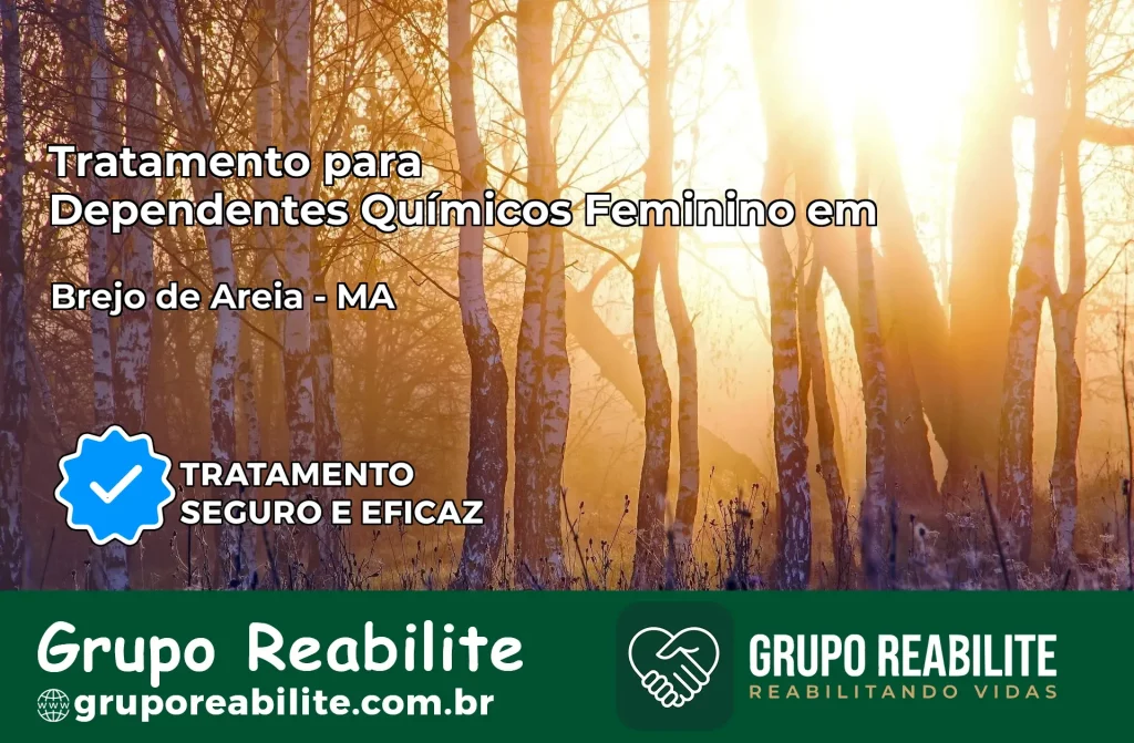 Tratamento para Dependentes Químicos Feminino em Brejo de Areia – MA