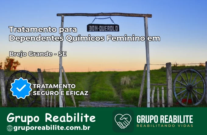 Tratamento para Dependentes Químicos Feminino em Brejo Grande – SE