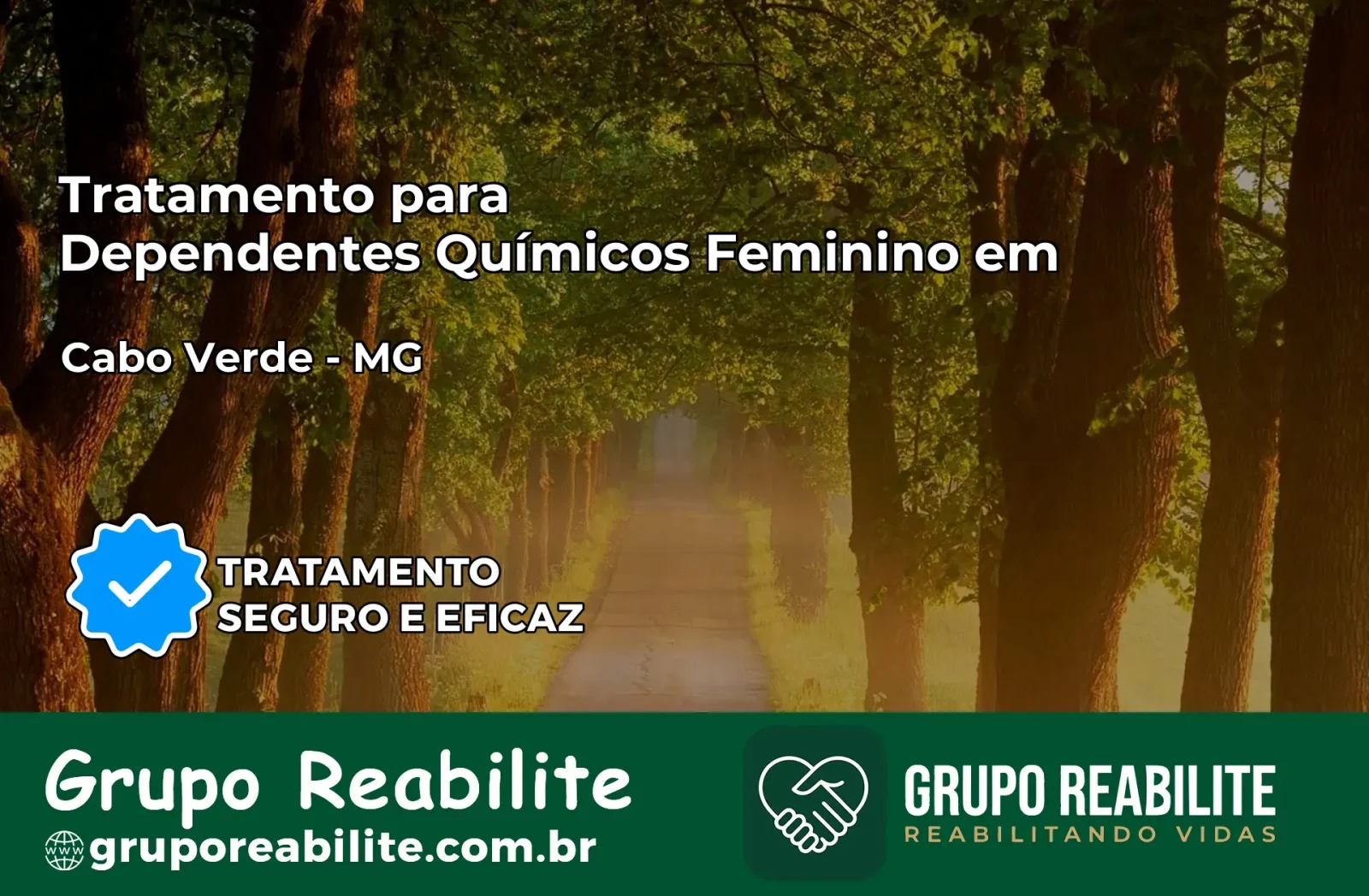 Tratamento para Dependentes Químicos Feminino em Cabo Verde – MG