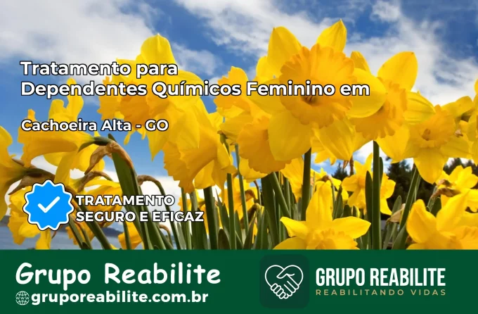Tratamento para Dependentes Químicos Feminino em Cachoeira Alta – GO