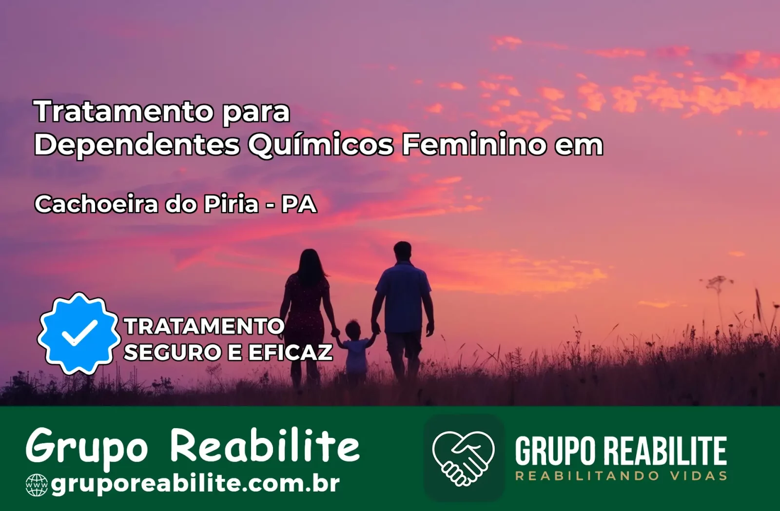 Tratamento para Dependentes Químicos Feminino em Cachoeira do Piriá – PA