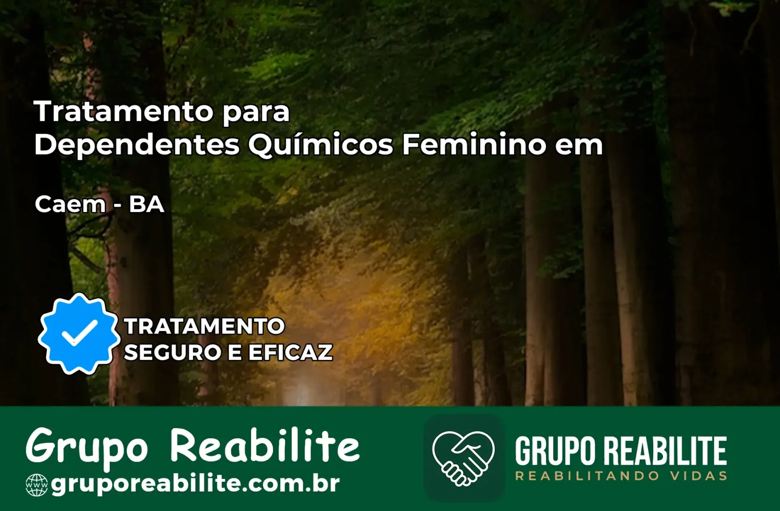 Tratamento para Dependentes Químicos Feminino em Caém – BA
