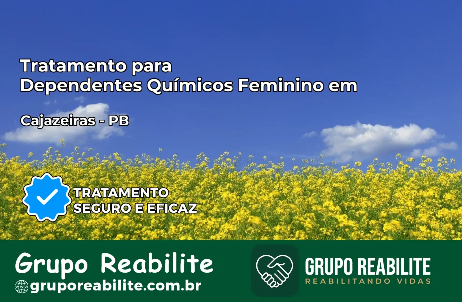 Tratamento para Dependentes Químicos Feminino em Cajazeiras – PB