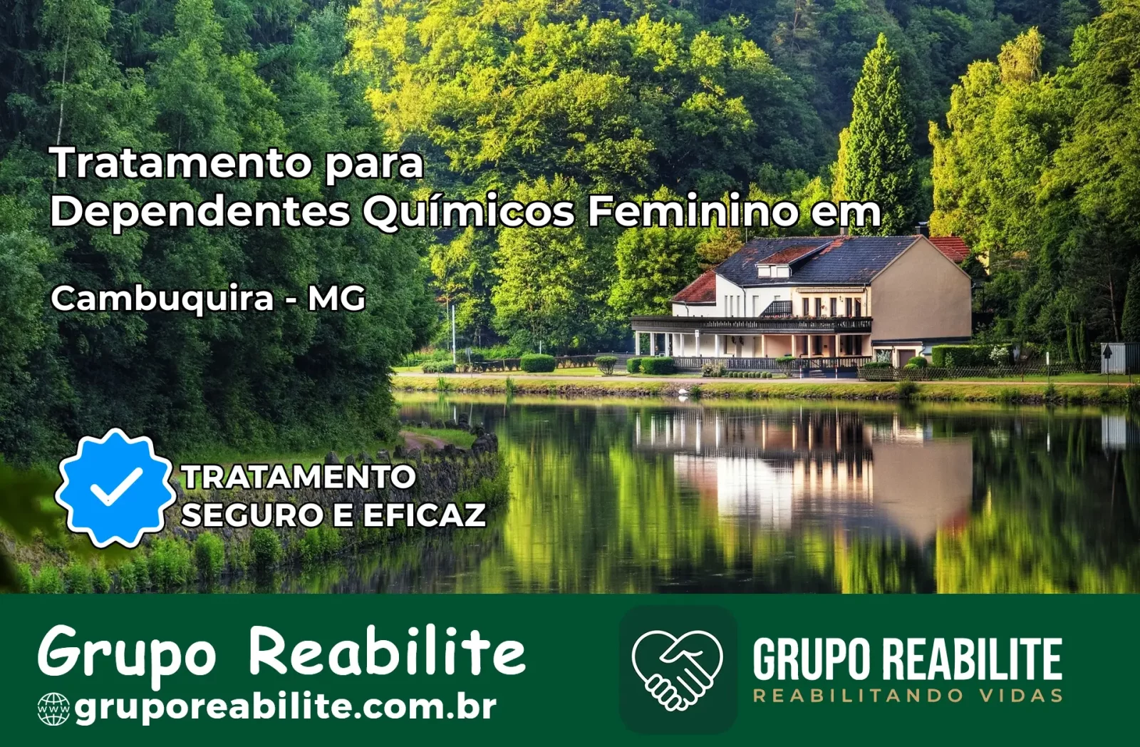 Tratamento para Dependentes Químicos Feminino em Cambuquira – MG