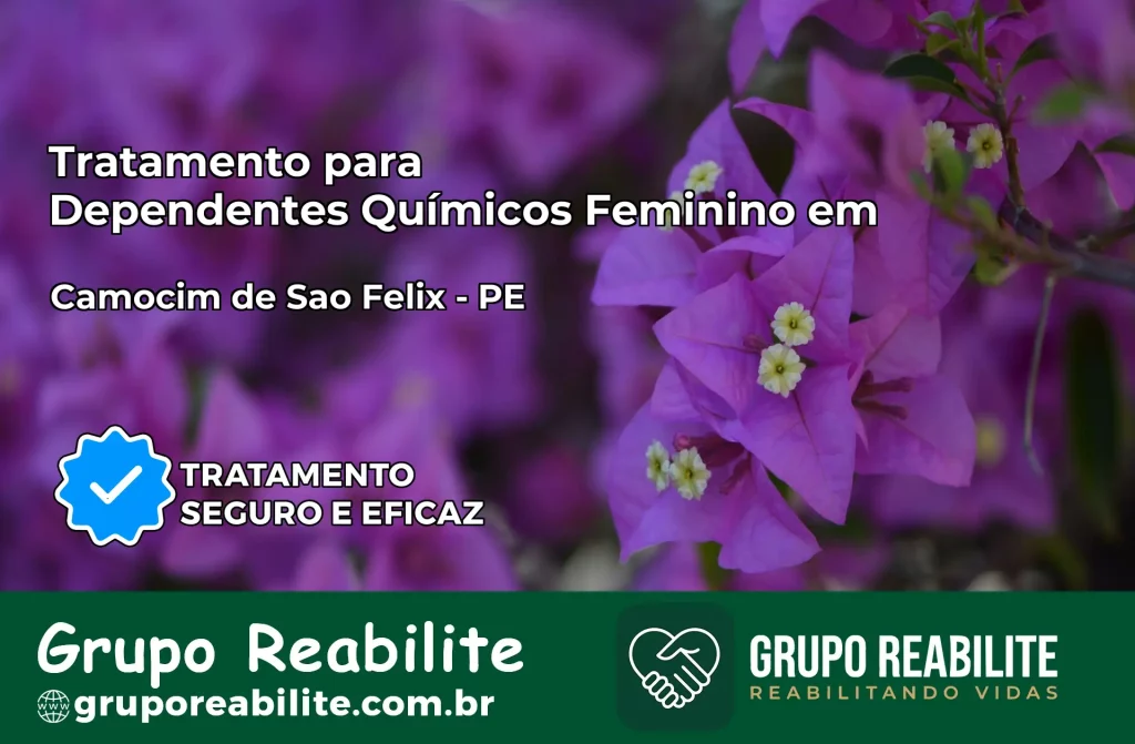 Tratamento para Dependentes Químicos Feminino em Camocim de São Félix – PE