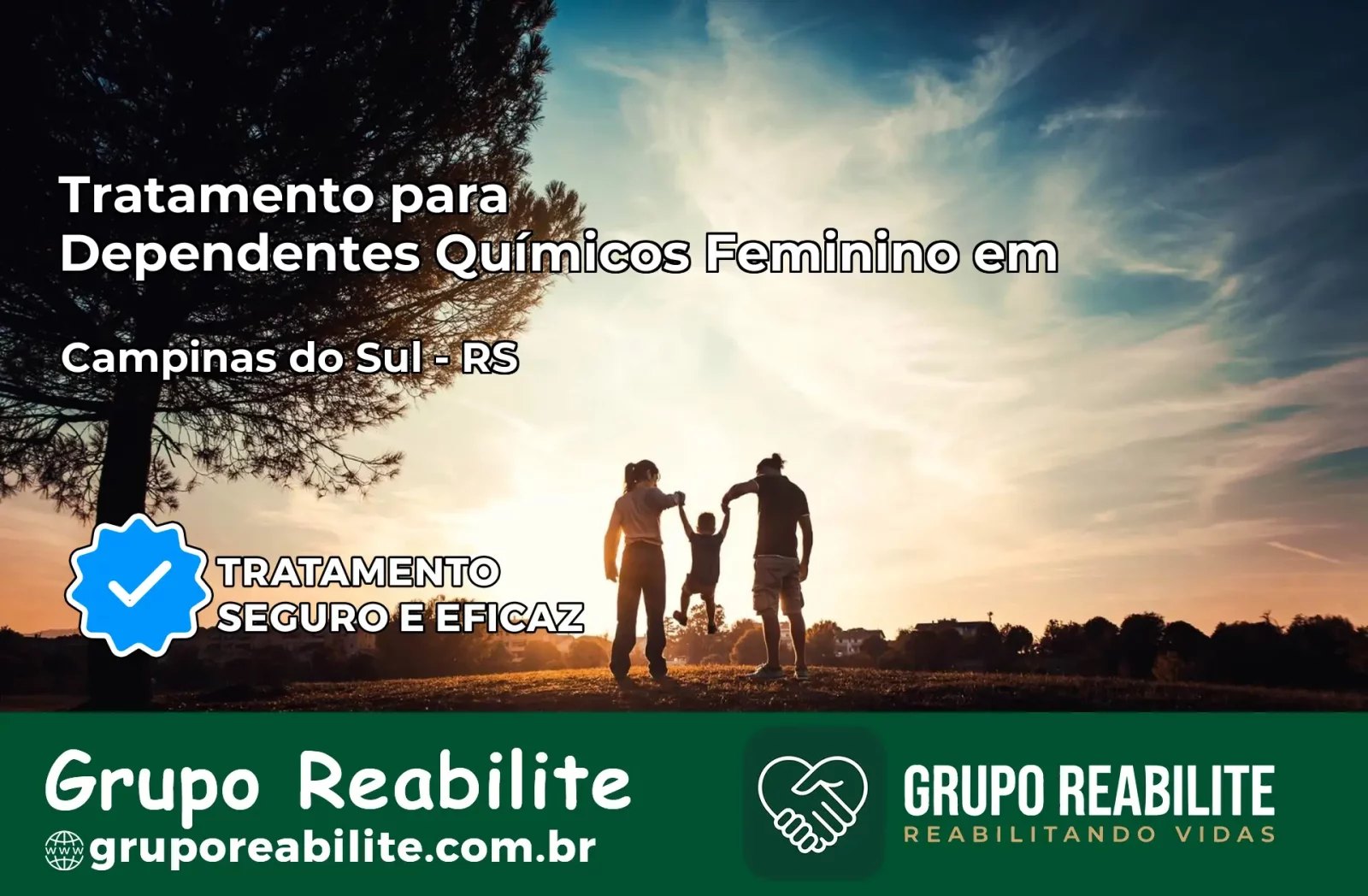 Tratamento para Dependentes Químicos Feminino em Campinas do Sul – RS