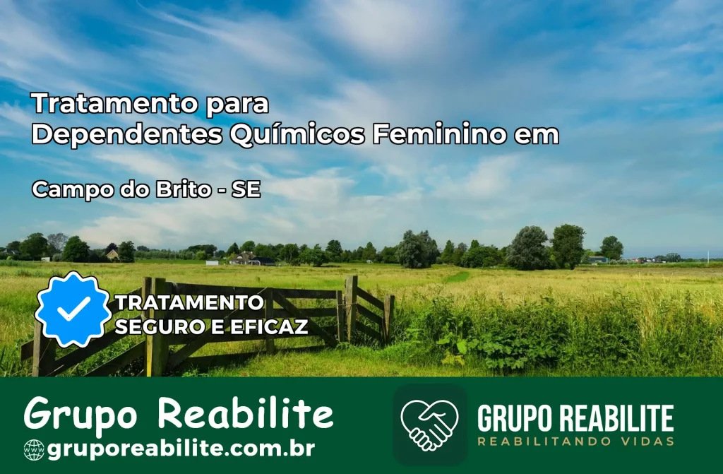 Tratamento para Dependentes Químicos Feminino em Campo do Brito – SE