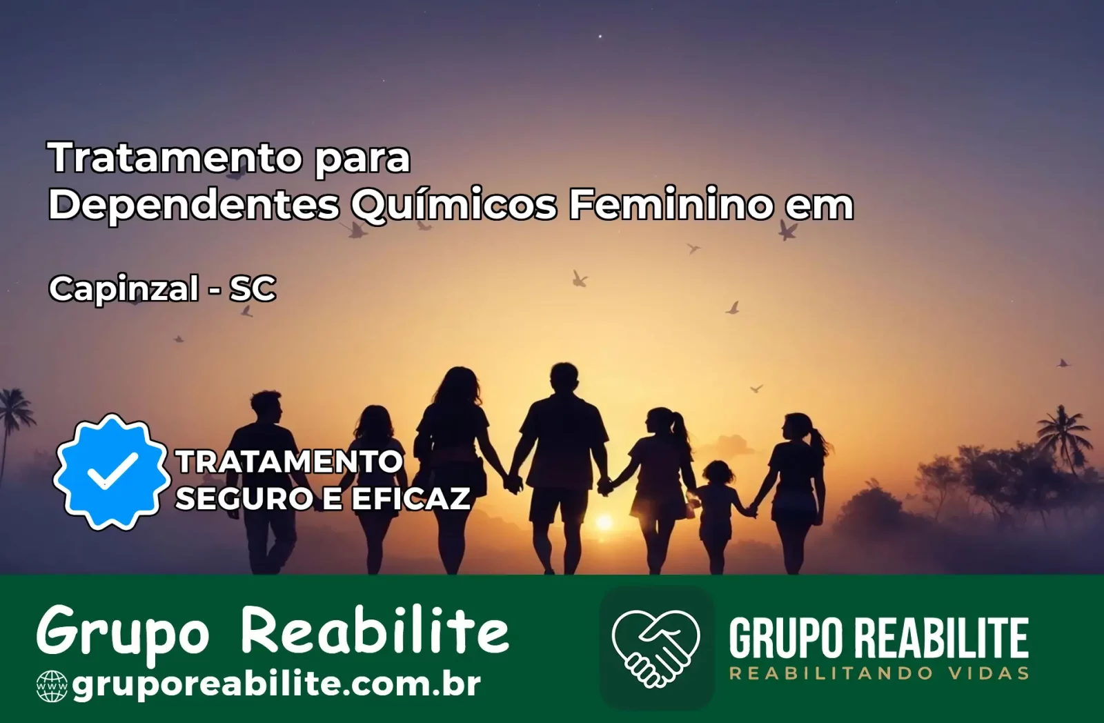 Tratamento para Dependentes Químicos Feminino em Capinzal – SC
