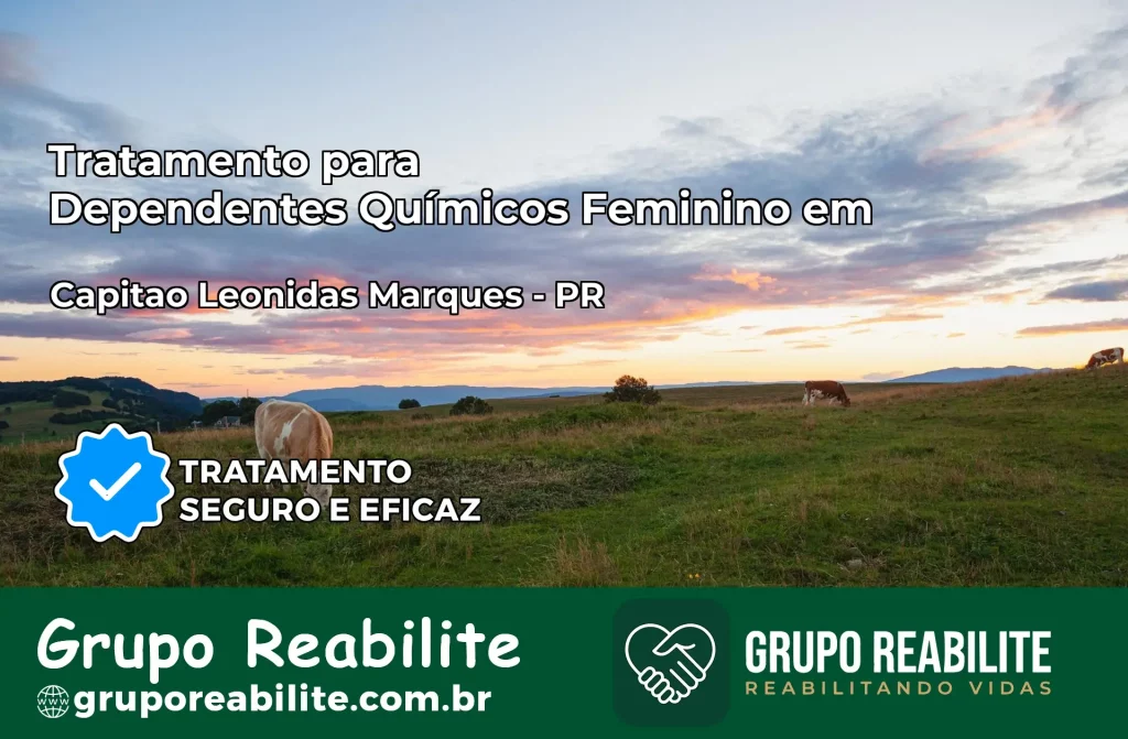 Tratamento para Dependentes Químicos Feminino em Capitão Leônidas Marques – PR