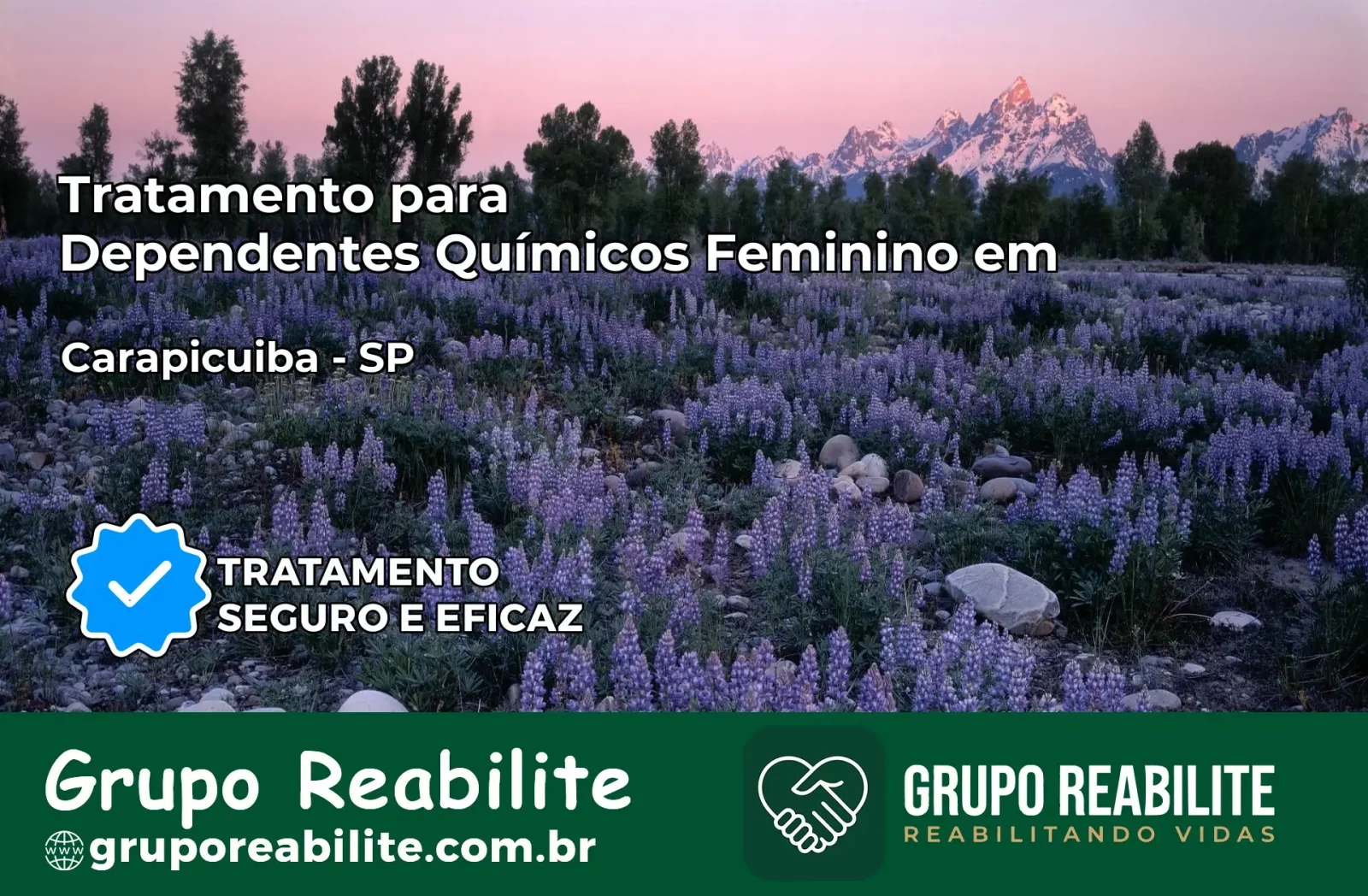 Tratamento para Dependentes Químicos Feminino em Carapicuíba – SP