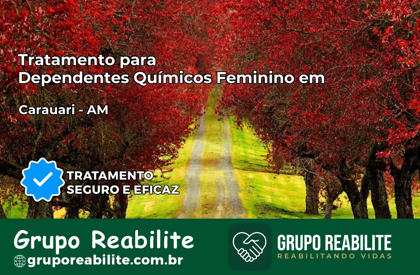Tratamento para Dependentes Químicos Feminino em Carauari – AM