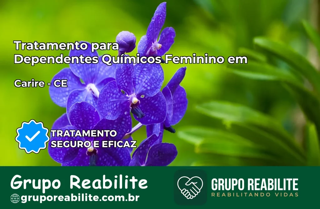 Tratamento para Dependentes Químicos Feminino em Cariré – CE