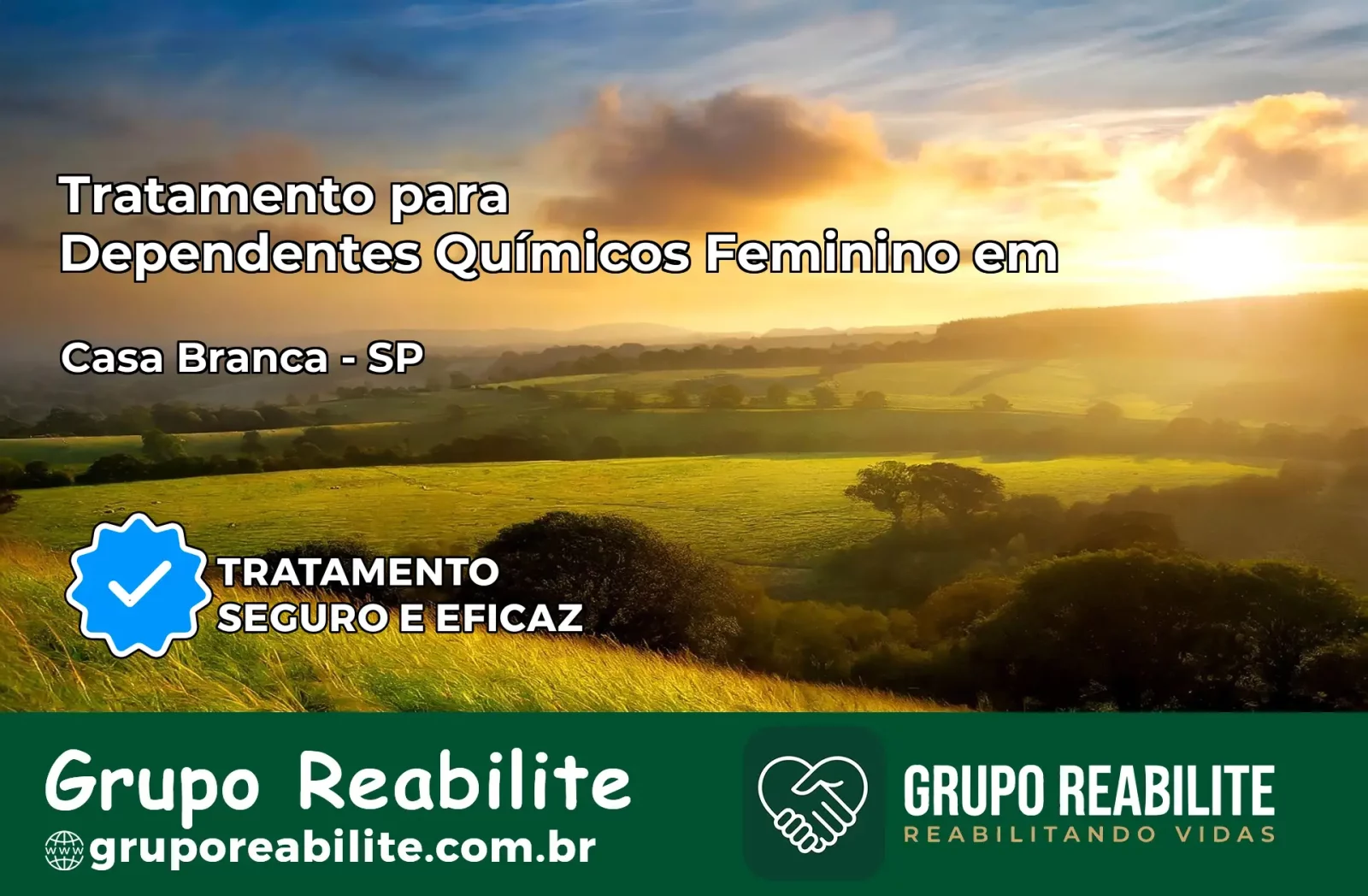 Tratamento para Dependentes Químicos Feminino em Casa Branca – SP