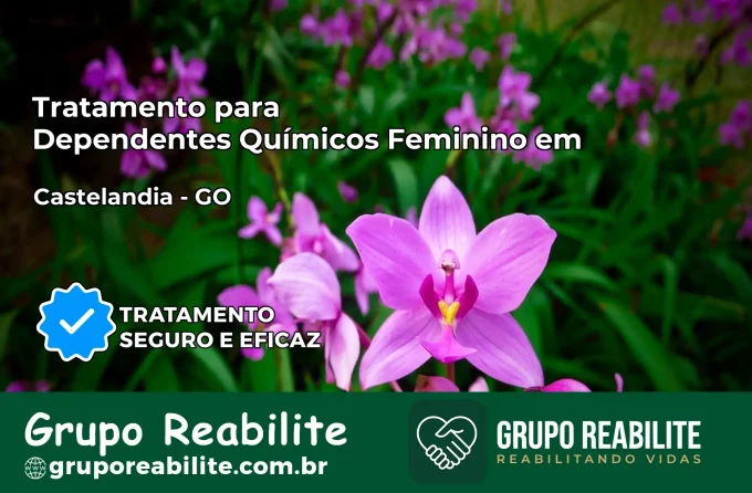 Tratamento para Dependentes Químicos Feminino em Castelândia – GO
