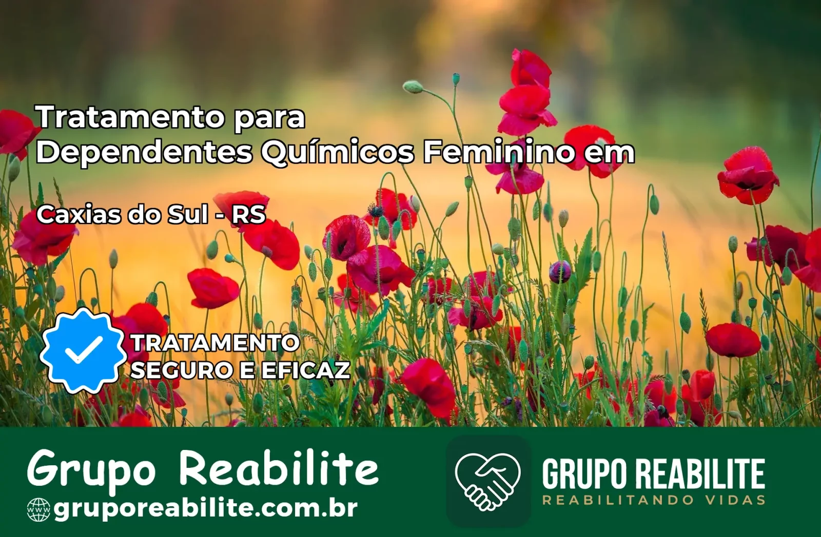 Tratamento para Dependentes Químicos Feminino em Caxias do Sul – RS