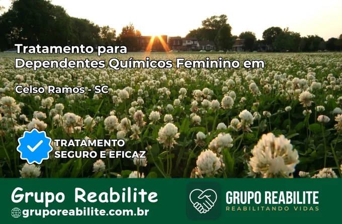 Tratamento para Dependentes Químicos Feminino em Celso Ramos – SC