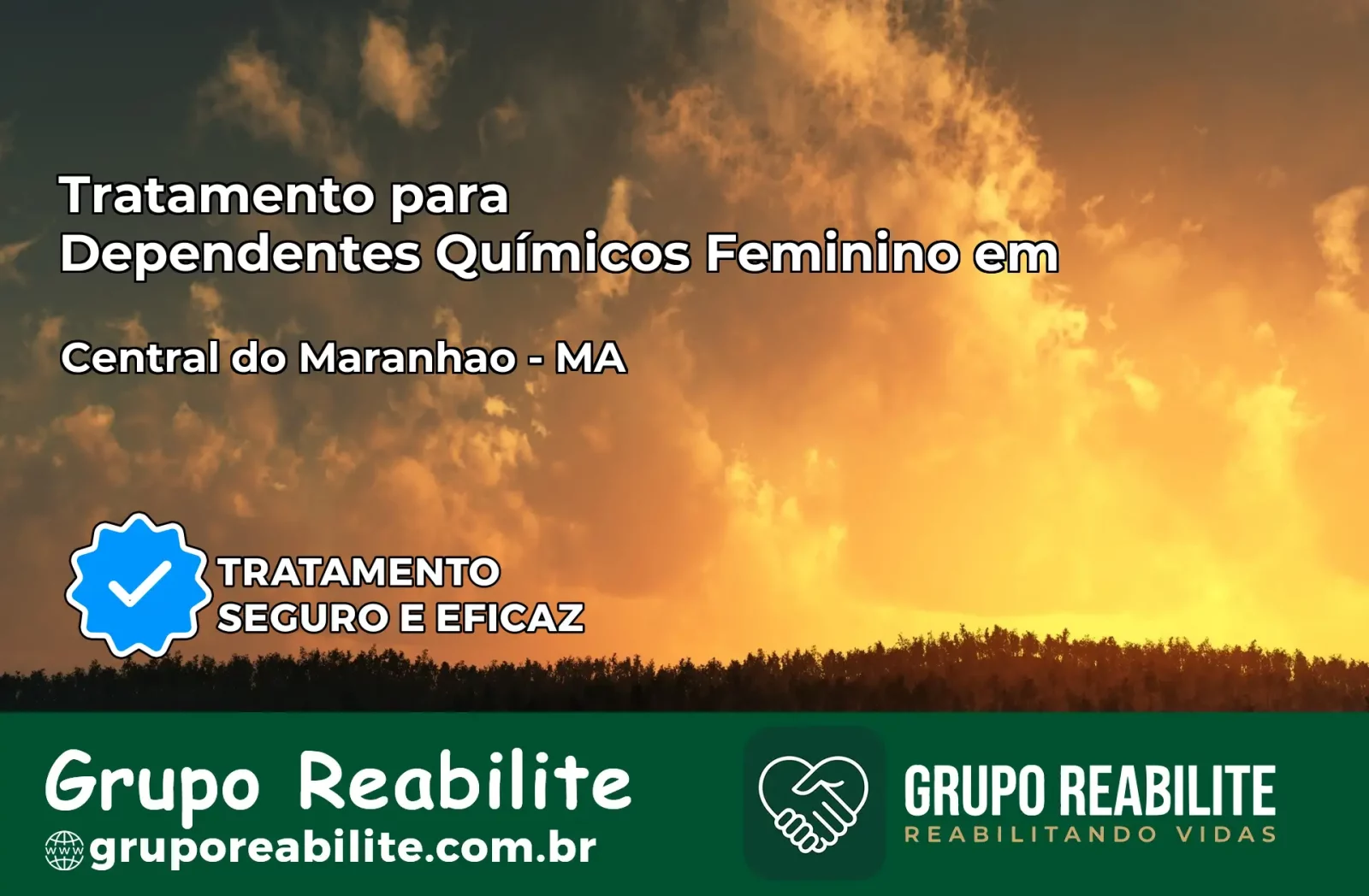 Tratamento para Dependentes Químicos Feminino em Central do Maranhão – MA
