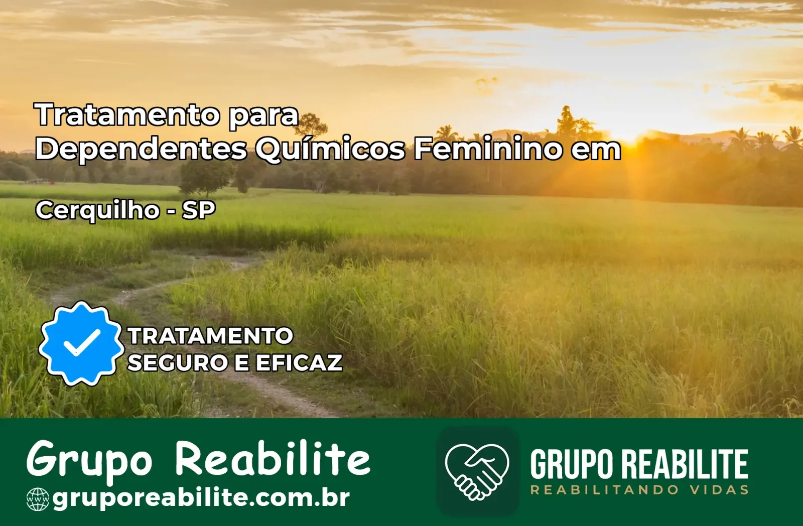 Tratamento para Dependentes Químicos Feminino em Cerquilho – SP