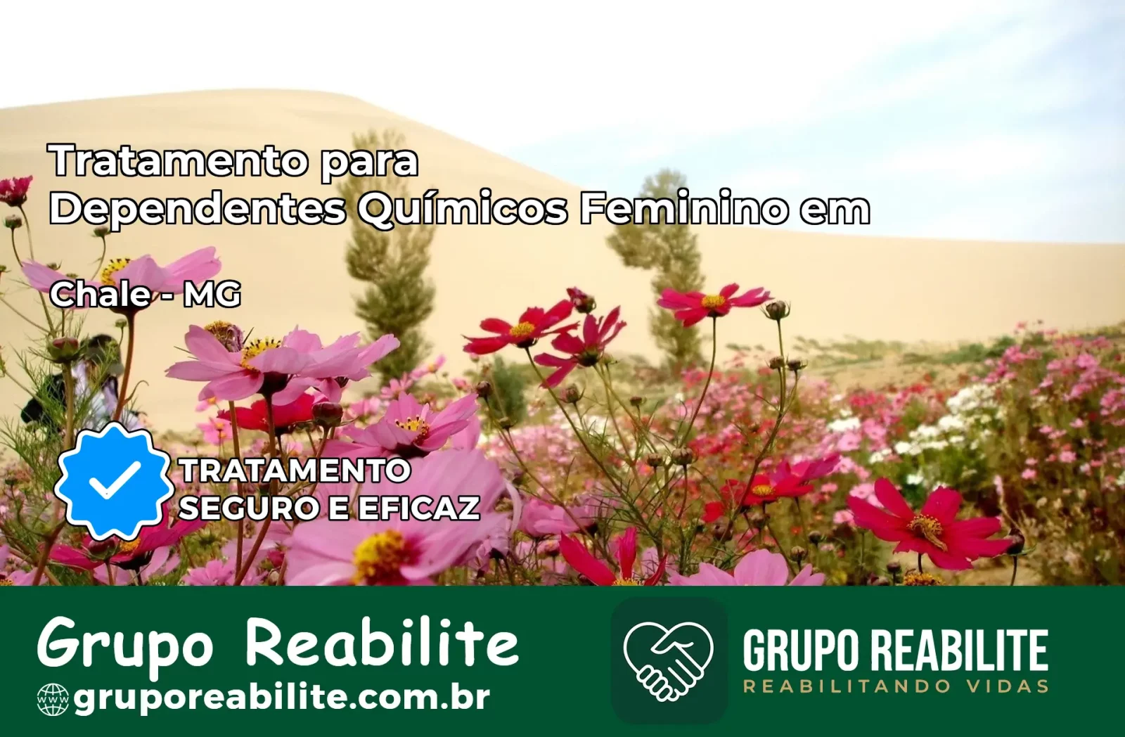 Tratamento para Dependentes Químicos Feminino em Chalé – MG