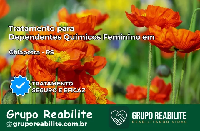 Tratamento para Dependentes Químicos Feminino em Chiapetta – RS
